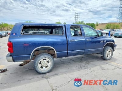 Trzecie zdjęcie samochodu z tyłu: 2007 DODGE RAM 2500 ST VIN:1D7KS28C67J501336 - miniatura