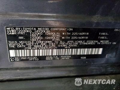 Zdjęcie 14 z 14 samochodu: 2022 TOYOTA RAV 4 VIN:JTME6RFV6ND535121 - miniatura