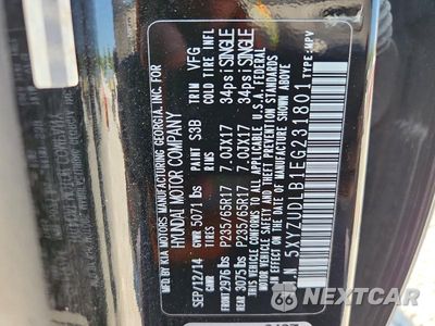 Zdjęcie 14 z 14 samochodu: 2014 HYUNDAI SANTA FE SPORT 2.4L VIN:5XYZUDLB1EG231801 - miniatura