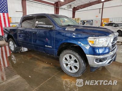 Czwarte zdjęcie samochodu z boku: 2022 RAM 1500 BIG HORN/LONE STAR VIN:1C6SRFFT2NN181333 - miniatura