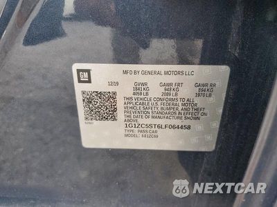 Zdjęcie 12 z 12 samochodu: 2020 CHEVROLET MALIBU LS VIN:1G1ZC5ST6LF064458 - miniatura