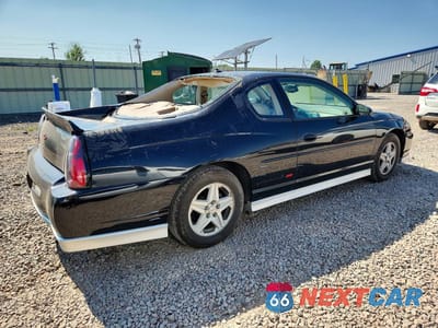 Trzecie zdjęcie samochodu z tyłu: 2003 CHEVROLET MONTE CARLO SS VIN:2G1WX15K039222045 - miniatura