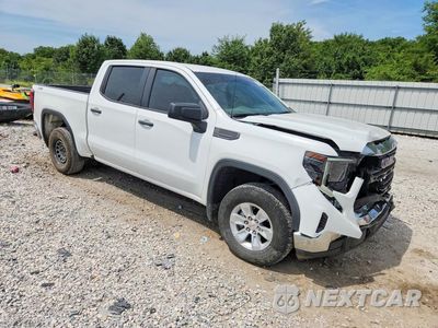 Czwarte zdjęcie samochodu z boku: 2022 GMC SIERRA K1500 VIN:1GTUUAED9NZ549917 - miniatura