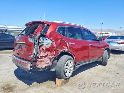 Trzecie zdjęcie samochodu z tyłu: 2014 NISSAN ROGUE SV VIN:5N1AT2MLXEC871534 - miniatura