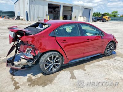 Trzecie zdjęcie samochodu z tyłu: 2022 TOYOTA COROLLA SE VIN:JTDS4MCE5NJ094289 - miniatura