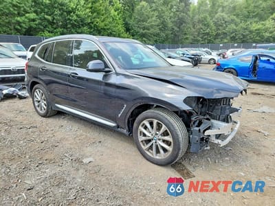 Czwarte zdjęcie samochodu z boku: 2019 BMW X3 XDRIVE30I VIN:5UXTR9C56KLR07513 - miniatura