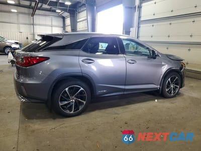 Trzecie zdjęcie samochodu z tyłu: 2019 LEXUS RX 450H BASE VIN:2T2BGMCA0KC033181 - miniatura