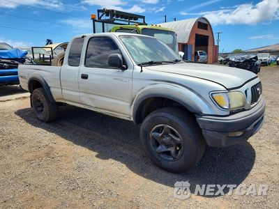 Czwarte zdjęcie samochodu z boku: 2003 TOYOTA TACOMA XTRACAB PRERUNNER VIN:5TESN92N73Z195896 - miniatura