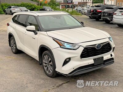 Czwarte zdjęcie samochodu z boku: 2020 TOYOTA HIGHLANDER HYBRID LIMITED VIN:5TDXBRCH9LS013183 - miniatura