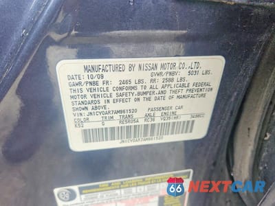 Zdjęcie 12 z 12 samochodu: 2010 INFINITI M35 X VIN:JN1CY0AR7AM961520 - miniatura