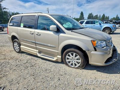 Czwarte zdjęcie samochodu z boku: 2016 CHRYSLER TOWN & COUNTRY TOURING VIN:2C4RC1BG3GR280852 - miniatura