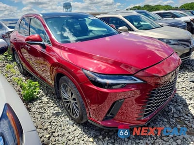 Czwarte zdjęcie samochodu z boku: 2024 LEXUS RX 350 LUXURY VIN:2T2BAMCA4RC069760 - miniatura