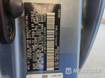 Zdjęcie 12 z 12 samochodu: 2010 TOYOTA CAMRY LE VIN:4T1BF3EK7AU578699 - miniatura