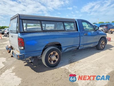 Trzecie zdjęcie samochodu z tyłu: 2005 DODGE RAM 2500 ST VIN:3D7KR26D35G777348 - miniatura