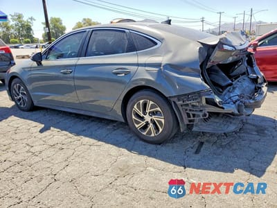 Drugie zdjęcie samochodu z przodu: 2021 HYUNDAI SONATA HYBRID BLUE VIN:KMHL24JJ0MA029600 - miniatura