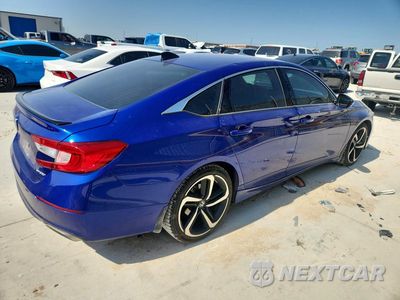 Trzecie zdjęcie samochodu z tyłu: 2022 HONDA ACCORD VIN:1HGCV1F38NA060200 - miniatura