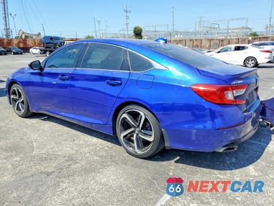 Drugie zdjęcie samochodu z przodu: 2020 HONDA ACCORD SPORT VIN:1HGCV1F31LA109900 - miniatura