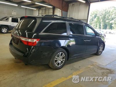 Trzecie zdjęcie samochodu z tyłu: 2013 HONDA ODYSSEY EXL VIN:5FNRL5H68DB039690 - miniatura