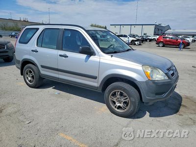 Czwarte zdjęcie samochodu z boku: 2003 HONDA CR-V LX VIN:JHLRD68413C000777 - miniatura
