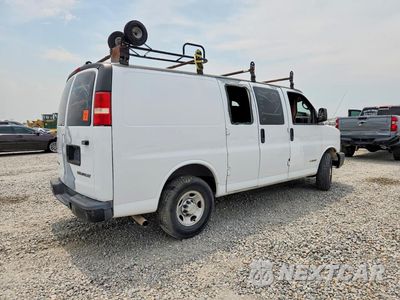 Trzecie zdjęcie samochodu z tyłu: 2006 CHEVROLET EXPRESS G2500 VIN:1GCGG25U661125038 - miniatura