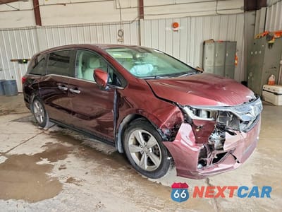 Czwarte zdjęcie samochodu z boku: 2019 HONDA ODYSSEY EXL VIN:5FNRL6H74KB065733 - miniatura