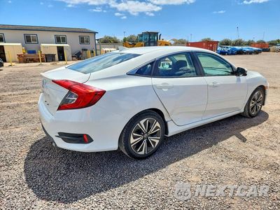Trzecie zdjęcie samochodu z tyłu: 2016 HONDA CIVIC EXL VIN:2HGFC1F77GH652939 - miniatura
