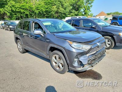 Czwarte zdjęcie samochodu z boku: 2019 TOYOTA RAV4 LIMITED VIN:JTMDWRFV6KD015752 - miniatura