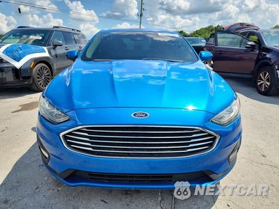 Piąte zdjęcie samochodu w środku: 2019 FORD FUSION SE VIN:3FA6P0HD1KR285622 - miniatura