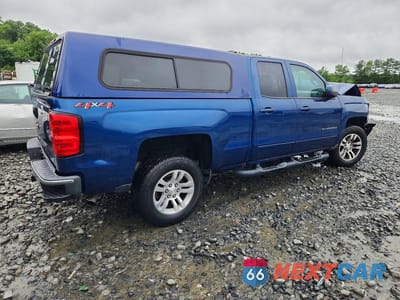 Trzecie zdjęcie samochodu z tyłu: 2019 CHEVROLET SILVERADO LD K1500 LT VIN:2GCVKPECXK1201990 - miniatura