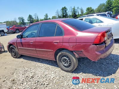 Drugie zdjęcie samochodu z przodu: 2003 HONDA CIVIC LX VIN:1HGES16543L010608 - miniatura