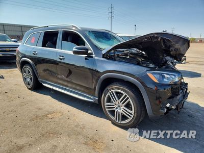 Czwarte zdjęcie samochodu z boku: 2021 MERCEDES-BENZ GLS 450 4MATIC VIN:4JGFF5KE1MA354541 - miniatura