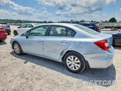 Drugie zdjęcie samochodu z przodu: 2012 HONDA CIVIC LX VIN:19XFB2F53CE060515 - miniatura