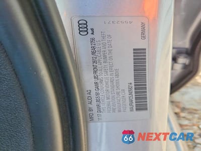 Zdjęcie 12 z 12 samochodu: 2018 AUDI A6 PREMIUM VIN:WAUF8AFC5JN058214 - miniatura