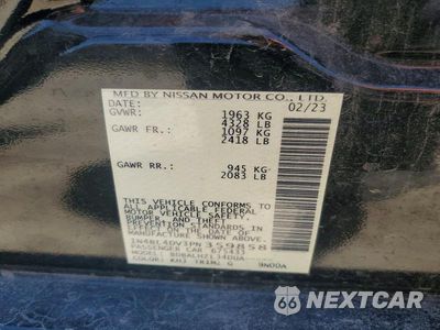 Zdjęcie 13 z 13 samochodu: 2023 NISSAN ALTIMA SV VIN:1N4BL4DV3PN359858 - miniatura