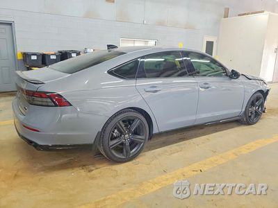 Trzecie zdjęcie samochodu z tyłu: 2024 HONDA ACCORD HYBRID SPORT-L VIN:1HGCY2F70RA020473 - miniatura
