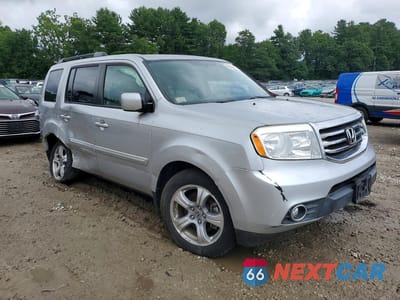 Czwarte zdjęcie samochodu z boku: 2012 HONDA PILOT EX VIN:5FNYF4H42CB012642 - miniatura