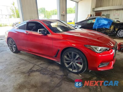 Czwarte zdjęcie samochodu z boku: 2021 INFINITI Q60 RED SPORT 400 VIN:JN1FV7LL3MM560557 - miniatura