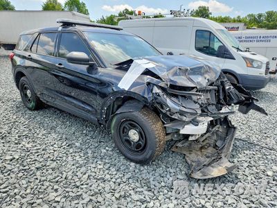 Czwarte zdjęcie samochodu z boku: 2022 FORD EXPLORER POLICE INTERCEPTOR VIN:1FM5K8AB1NGB48103 - miniatura