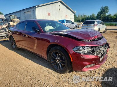 Czwarte zdjęcie samochodu z boku: 2019 DODGE CHARGER SXT VIN:2C3CDXJG8KH675863 - miniatura
