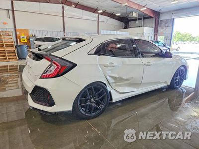 Trzecie zdjęcie samochodu z tyłu: 2017 HONDA CIVIC EXL VIN:SHHFK7H76HU414345 - miniatura