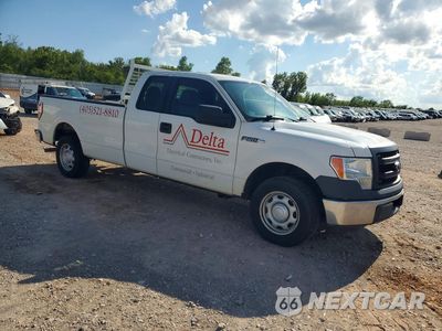 Czwarte zdjęcie samochodu z boku: 2013 FORD F150 SUPER CAB VIN:1FTFX1CF6DKF09385 - miniatura