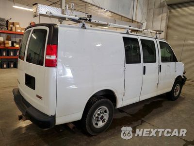 Trzecie zdjęcie samochodu z tyłu: 2019 GMC SAVANA G2500 VIN:1GTW7AFP8K1159314 - miniatura