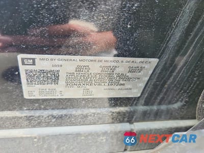 Zdjęcie 13 z 13 samochodu: 2020 CHEVROLET EQUINOX LT VIN:3GNAXKEV8LL197286 - miniatura