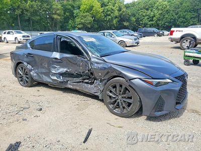 Czwarte zdjęcie samochodu z boku: 2021 LEXUS IS 350 F SPORT VIN:JTHGZ1B27M5045761 - miniatura