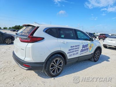Trzecie zdjęcie samochodu z tyłu: 2021 HONDA CR-V EX VIN:2HKRW2H51MH677391 - miniatura