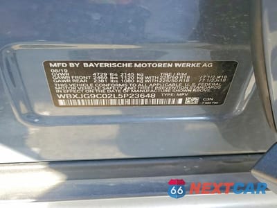 Zdjęcie 13 z 13 samochodu: 2020 BMW X1 XDRIVE28I VIN:WBXJG9C02L5P23648 - miniatura