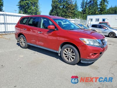 Czwarte zdjęcie samochodu z boku: 2014 NISSAN PATHFINDER S VIN:5N1AR2MMXEC720149 - miniatura