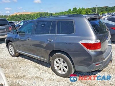 Drugie zdjęcie samochodu z przodu: 2012 TOYOTA HIGHLANDER SE VIN:5TDZK3EH3CS077531 - miniatura