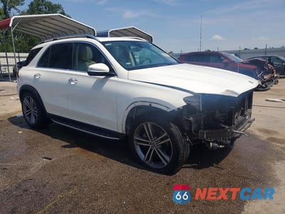Czwarte zdjęcie samochodu z boku: 2020 MERCEDES-BENZ GLE 350 VIN:4JGFB4JB8LA258210 - miniatura