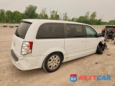 Trzecie zdjęcie samochodu z tyłu: 2017 DODGE GRAND CARAVAN SE VIN:2C4RDGBG5HR568888 - miniatura